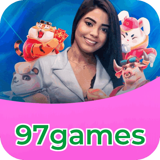 Passo a passo visual mostrando processo de download e instalação do aplicativo 97games